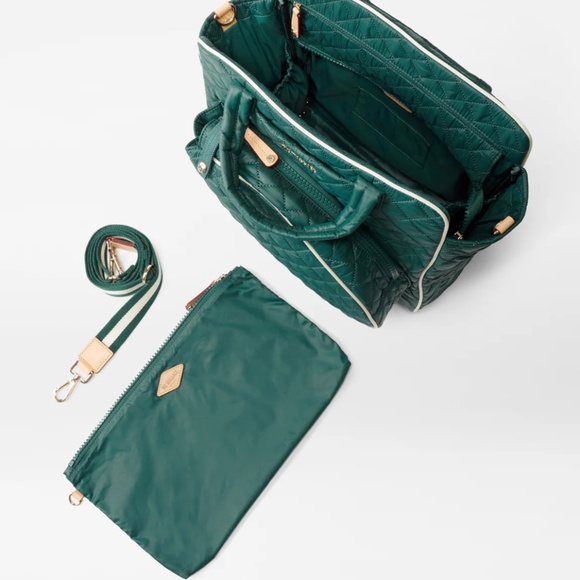 MZ Wallace PickleBall Tote: Emerald Green-NWT - Picture 3 of 3